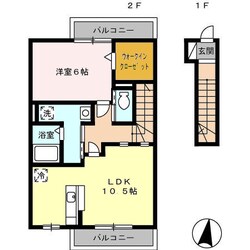 リヴェール神田 A棟の物件間取画像